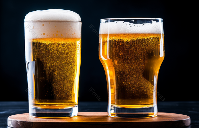 鲜榨啤酒玻璃杯,高清,摄影图,摄影图片,图片大全,摄影图免费下载